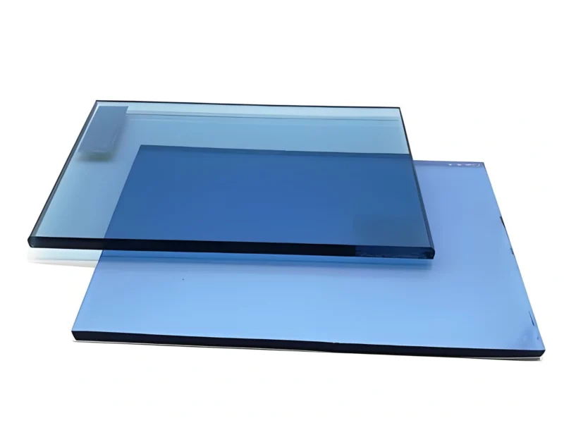 1 4 Blue Float Tempered Glass