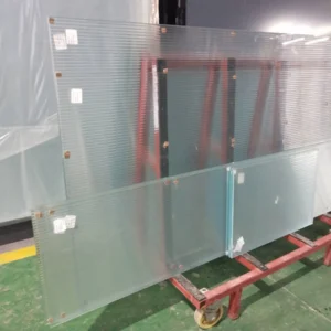 3-16 thickness ribbed glass