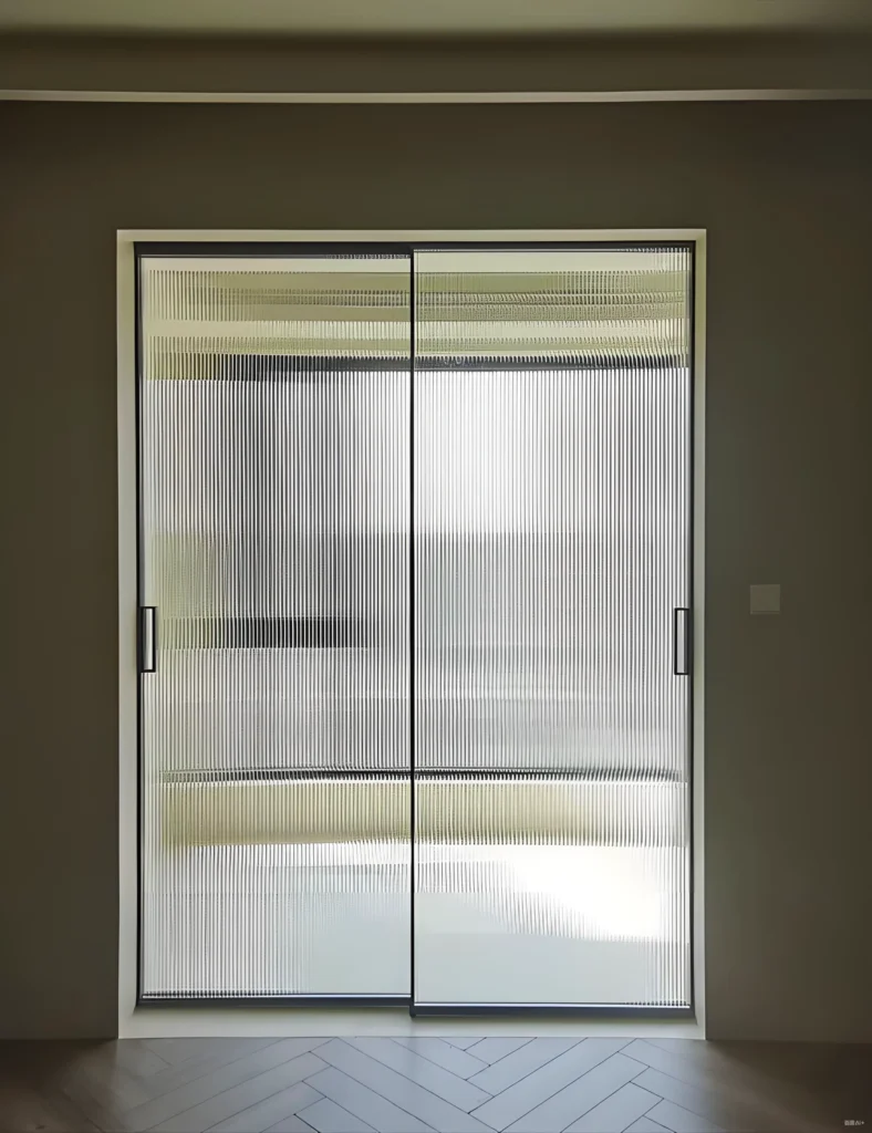 6mm Tempered Fluted Glass​