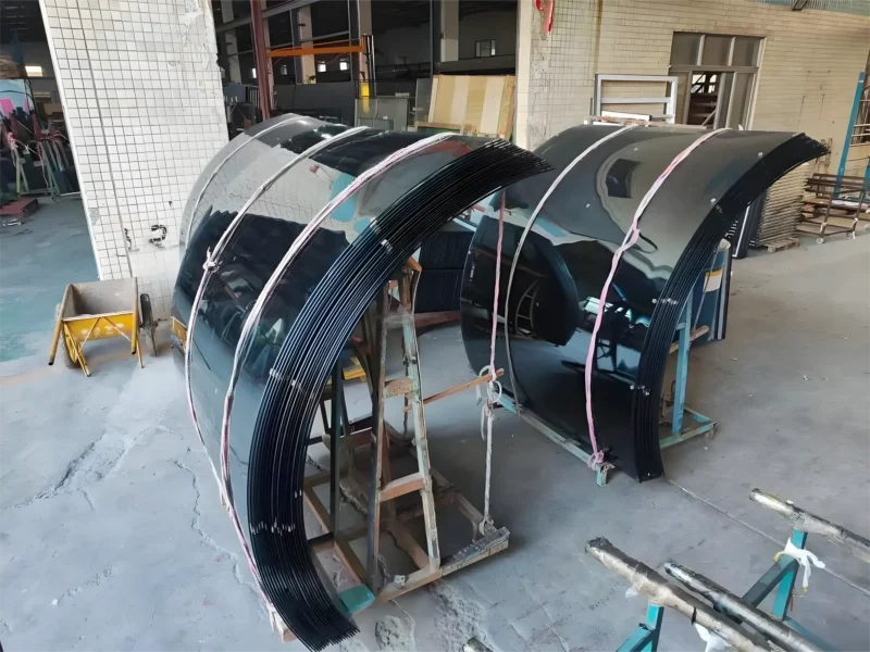 6mm bent safety glass panel 6mm bent safety glass panel