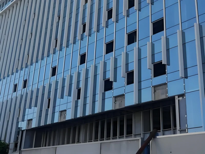 Glazed Aluminum Curtain Walls