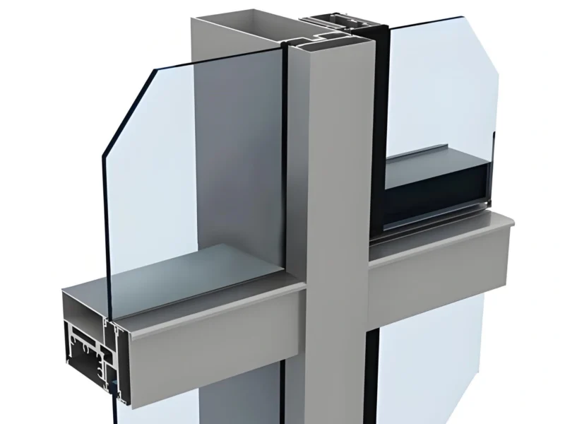 Igu glass curtain wall system Igu glass curtain wall system