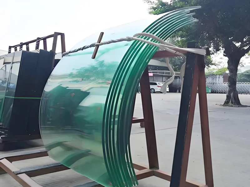 Tempered Laminated Curved Glass Panels