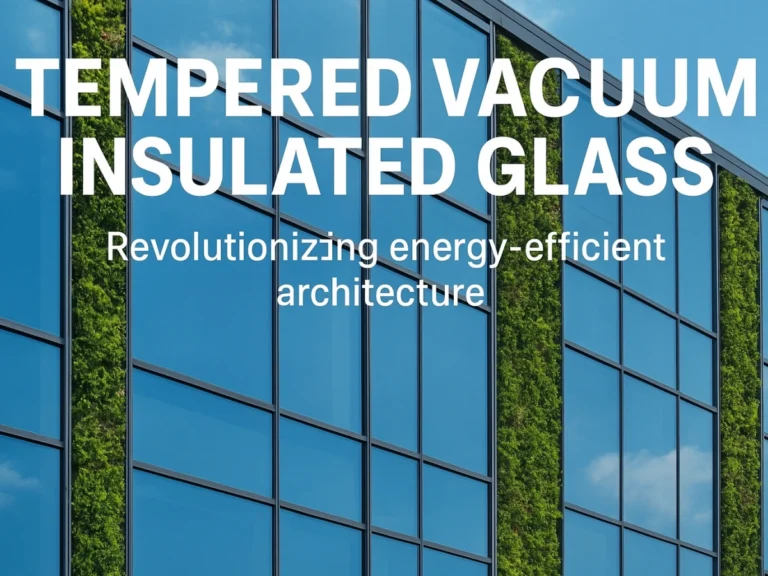 Tempered Vacuum Insulated Glass Panel