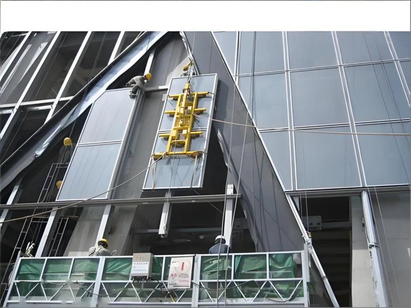 Unit aluminium curtain wall systems