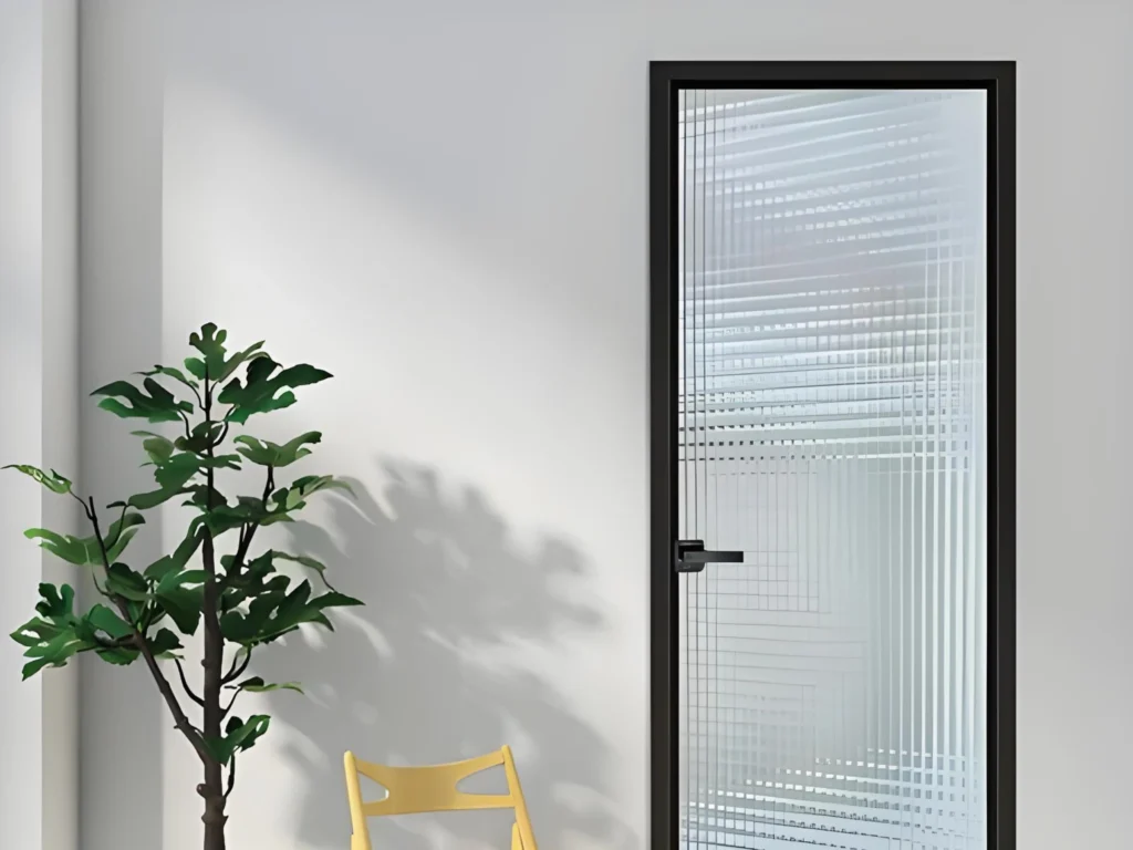 aluminum casement door