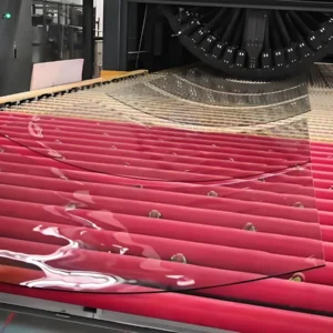 custom cut curved glass