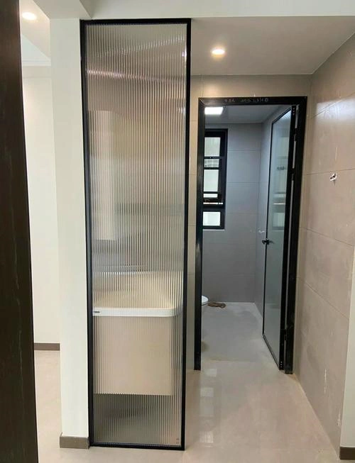 flute glass panel​ partition wall