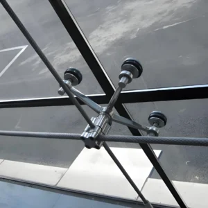 frameless curtain wall system