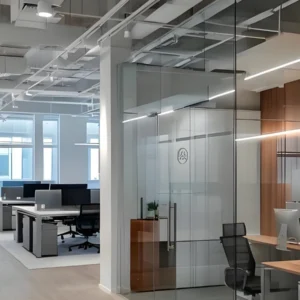frameless glass office walls