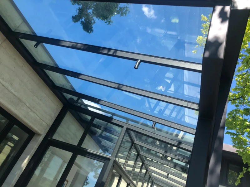 glass roof panels
