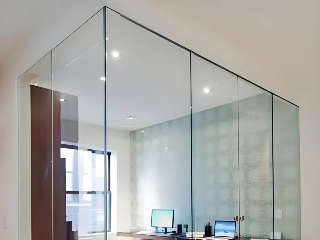 slim frame partition wall