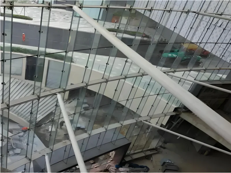 spider glass curtain wall