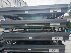 unitized curtain wall system