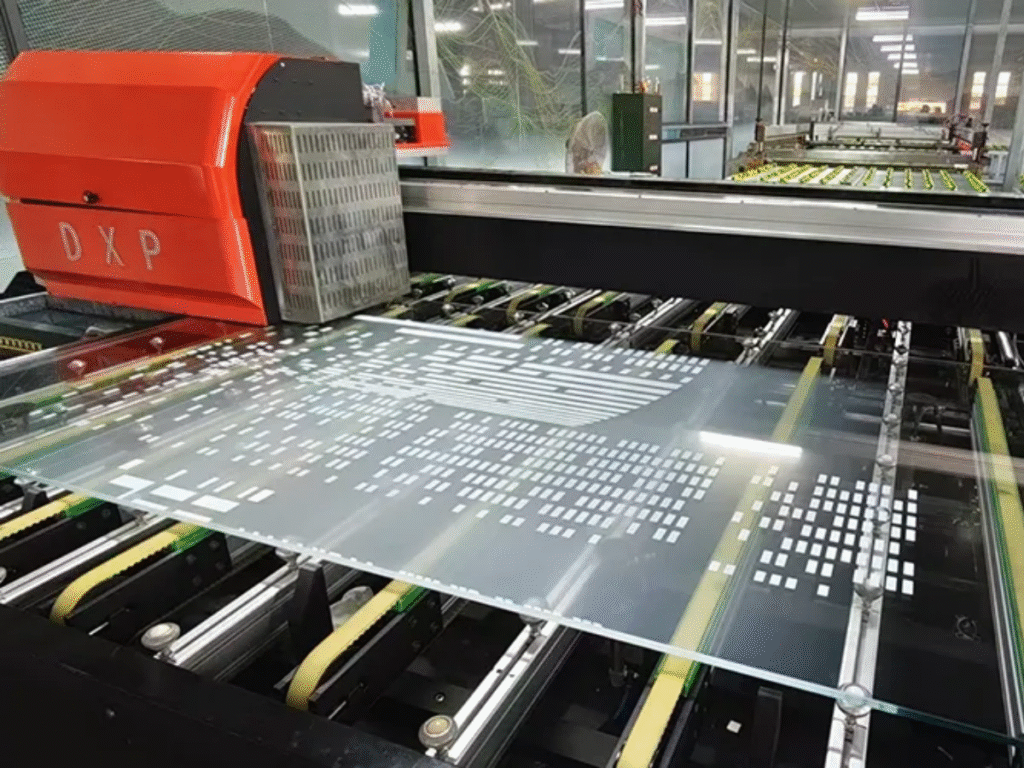 Digital Printed glass process line