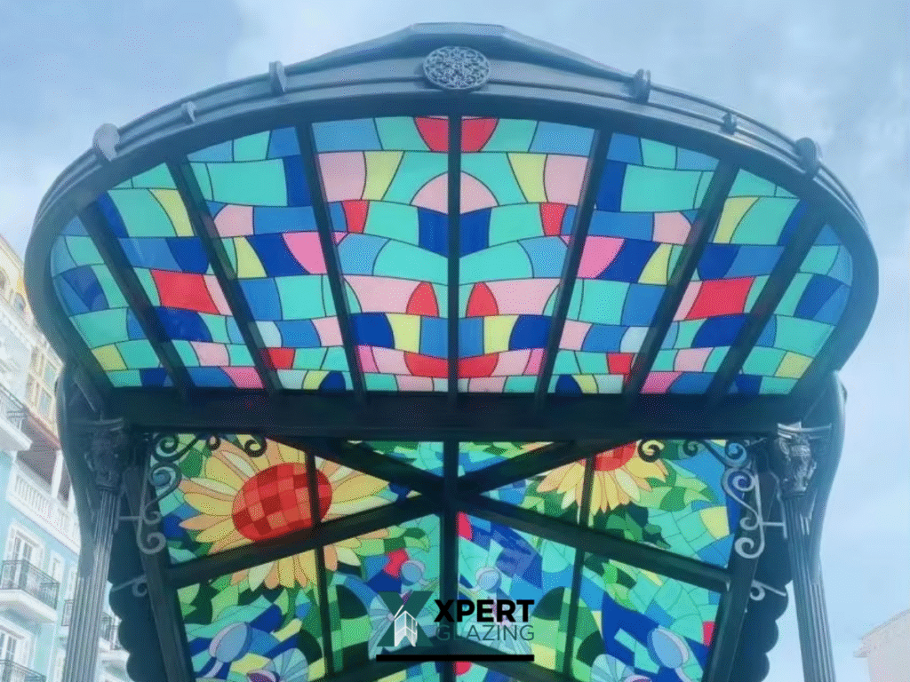 Digital printed glass project in VN