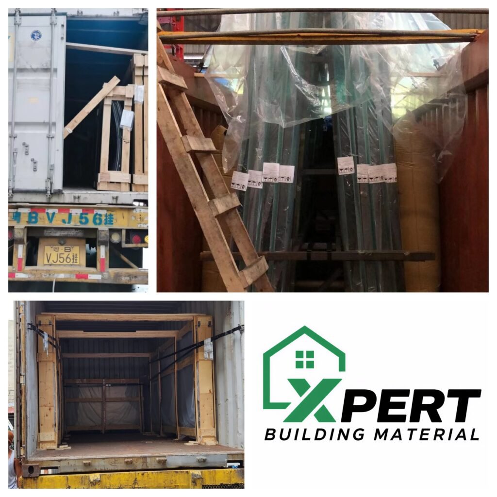 Export standard packing for glass