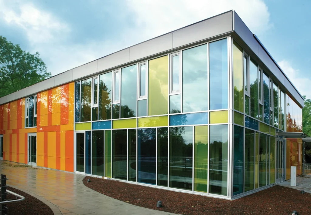 Glass facade project in South Korea