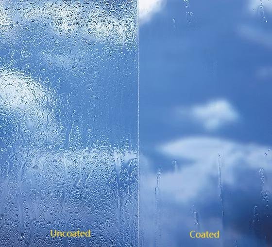 Self-cleaning glass vs normal glass