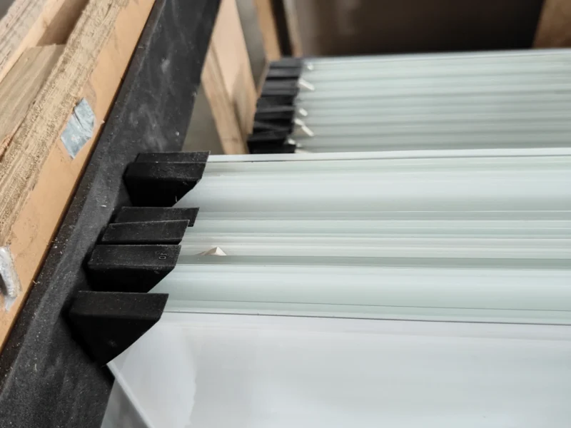 10+10mm Milky glass white laminated glass 10+10mm Milky glass white laminated glass