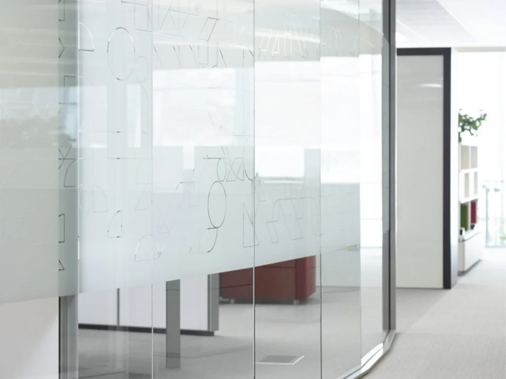 10mm Security Tempered Laminated Glass partition walls
