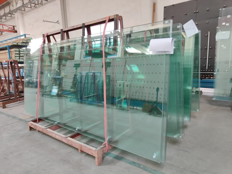 21.52mm Clear Laminated Tempered Custom Size Glass Panel 21.52mm Clear Laminated Tempered Custom Size Glass Panel