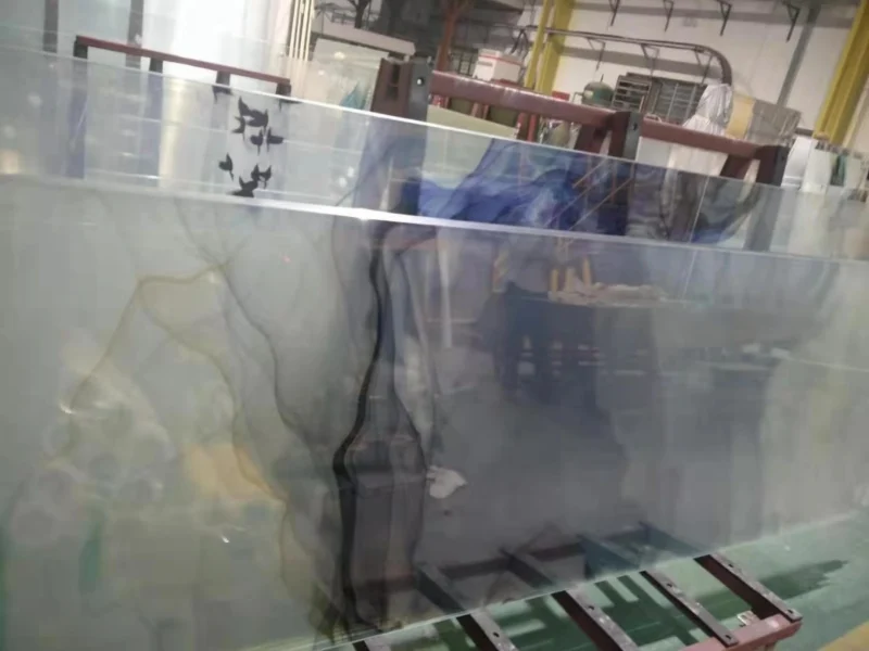 Digitally printed glass supplier China