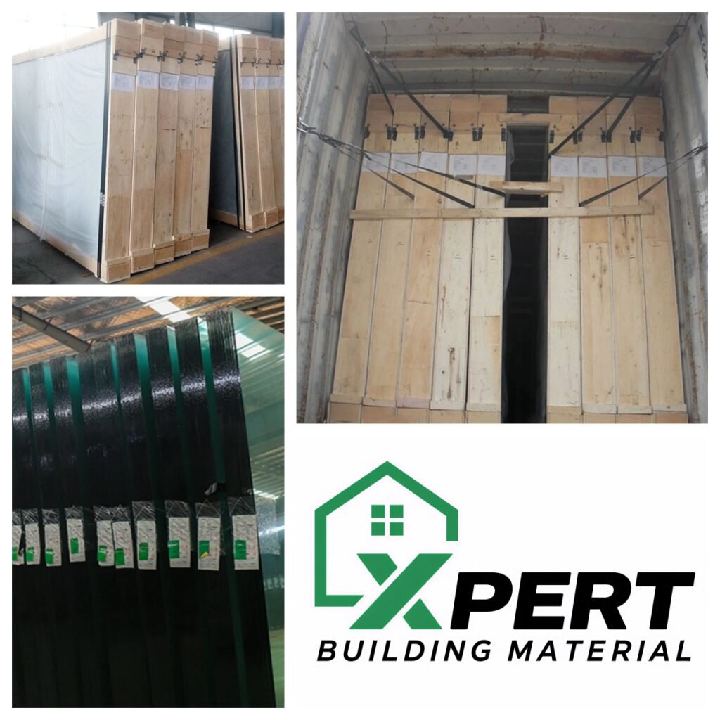 Loading photos for 6mm laminated glass panels