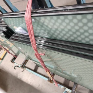 Low E Laminated Tempered IGUs ceramic frit glass