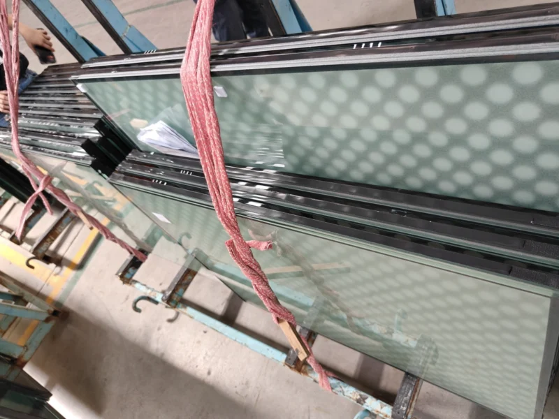 Low E Laminated Tempered IGUs ceramic frit glass