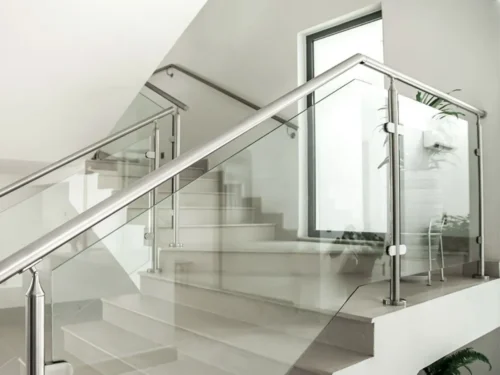 Post Glass Railing System Post Glass Railing System
