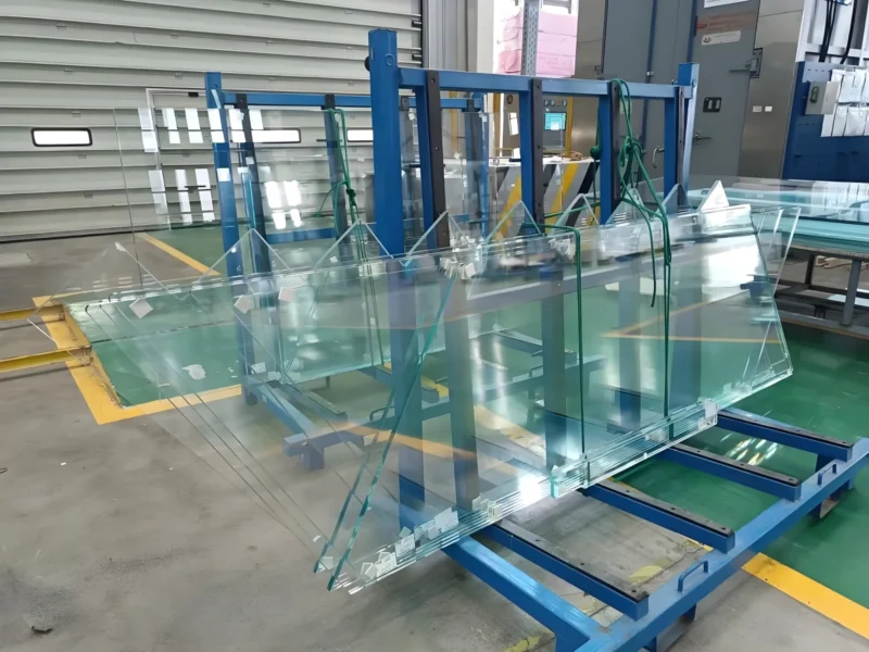 Shaped 20.76mm laminated glass Shaped 20.76mm laminated glass