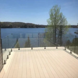 Spigot Glass Railing System