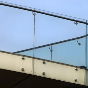 Standoff Railing System of glass railings