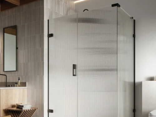 Frameless hinged shower door Frameless hinged shower door