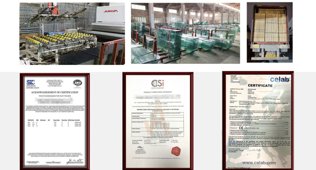 Shower door factory China