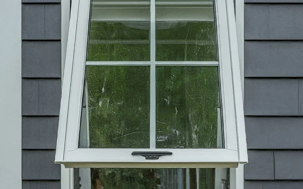 Top hung window
