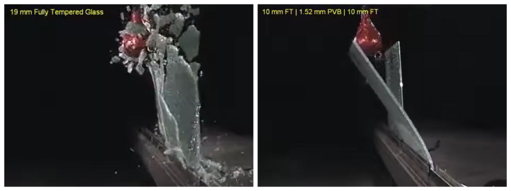 Laminated Glass vs Tempered Glass